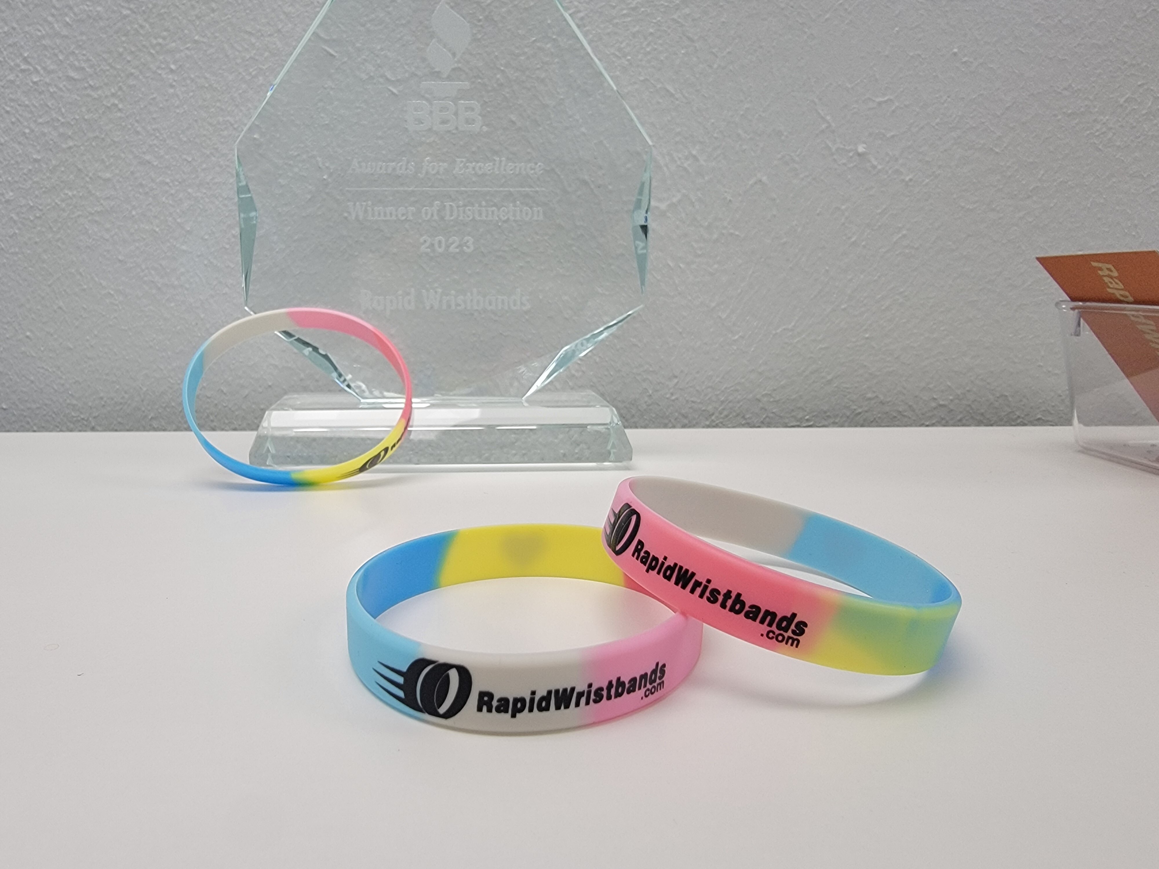Genderflux Pride Flag Wristbands