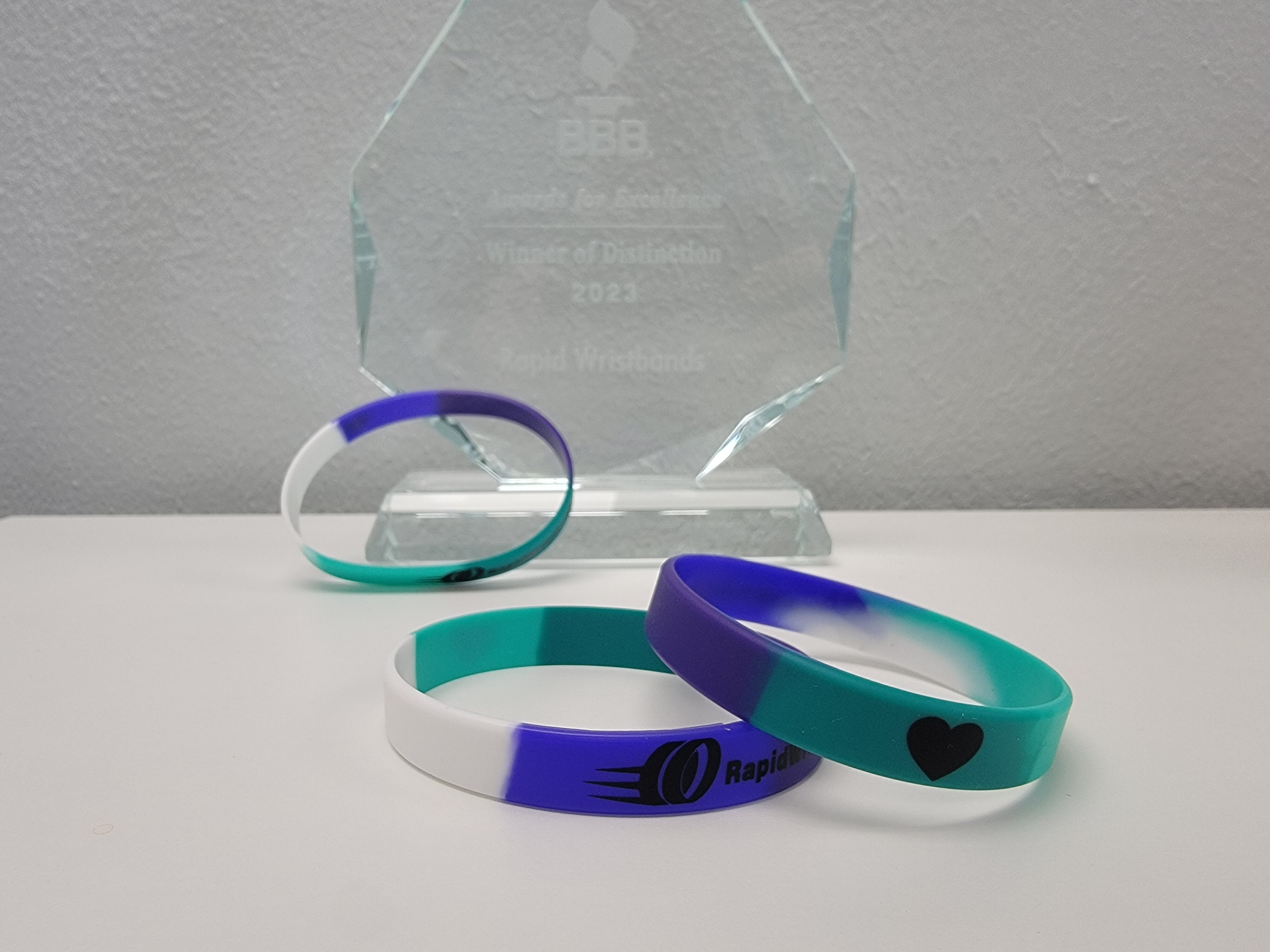 Gay Men Pride Flag Wristbands